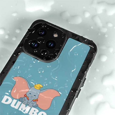 Disney Dumbo Baby Elephant pose iPhone 15 Pro Waterproof Case